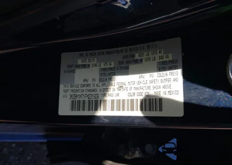 2015 Mazda Mazda3 I Grand Touring from USA, damaged, VIN 3MZBM1M71FM231809